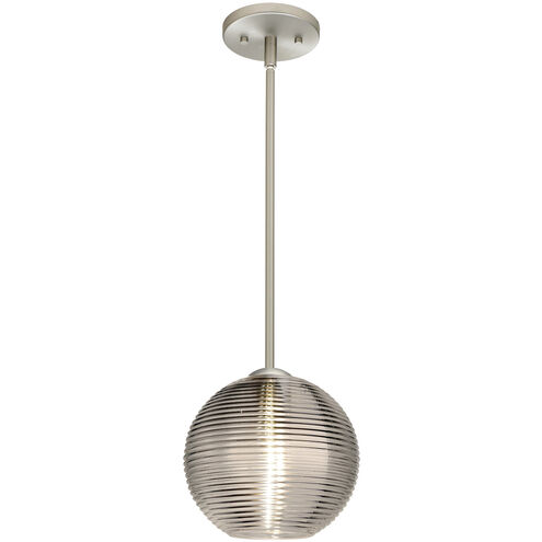 Kristall 8 1 Light Satin Nickel Stem Pendant Ceiling Light