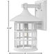 Freeport Coastal Elements Outdoor Wall Mount Lantern in Textured White