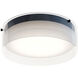 Studio LED 12 inch Black Flush Mount Ceiling Light