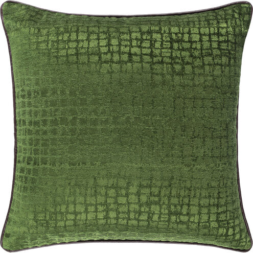 Tambi 18 inch Medium Green Pillow Kit in 18 x 18, Square