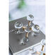 Molesular Clear/Gold Molecular Ball Décor