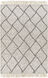 Uttar 120 X 96 inch Light Grey Rug in 8 x 10, Rectangle