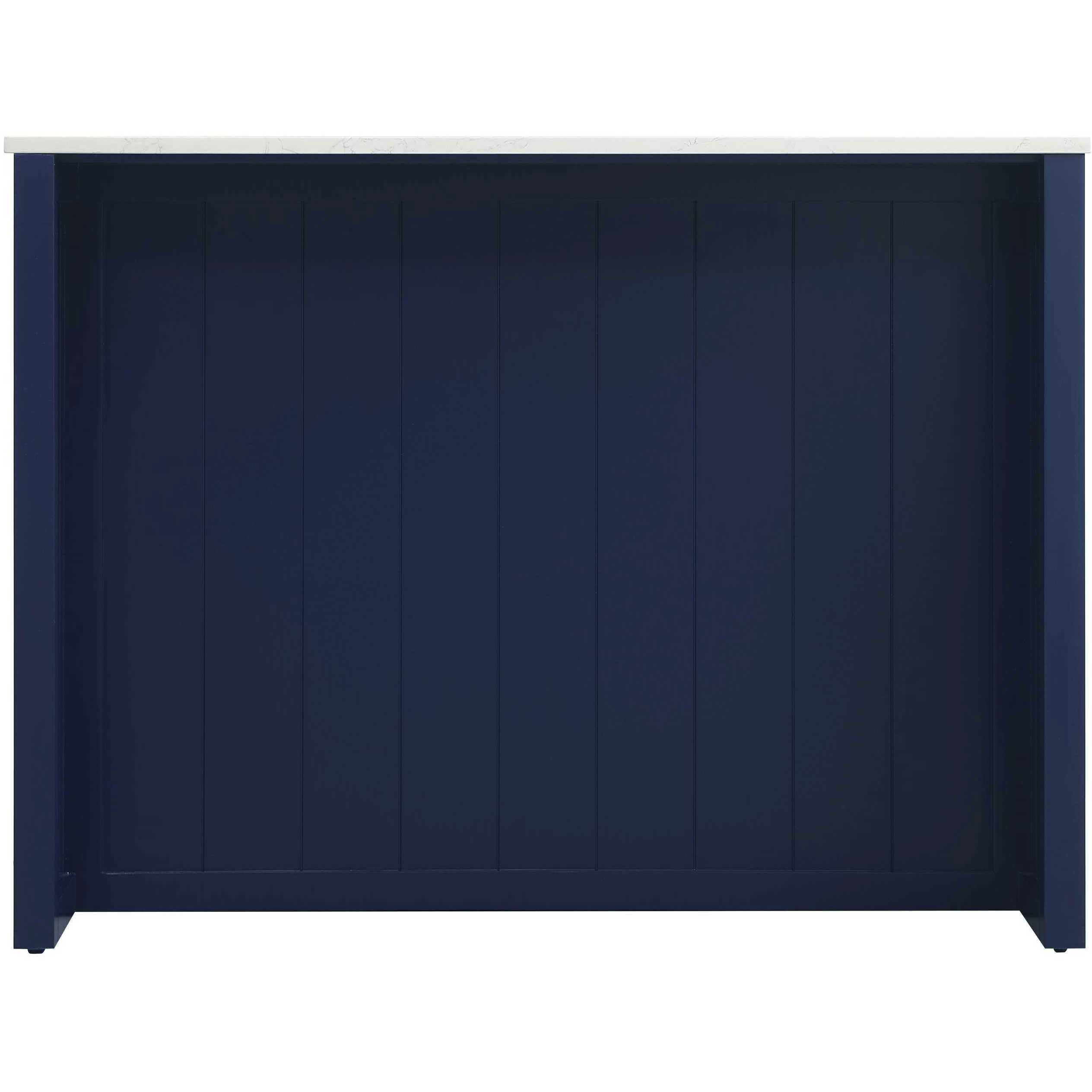 Porter Blue Kitchen Island in 48 in