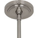 Rico Espinet Arial 1 Light 15.88 inch Antique Silver Pendant Ceiling Light