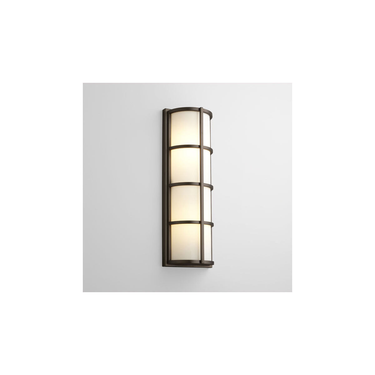 Leda 2 Light 22 inch Oiled Bronze Outdoor Wall Sconce