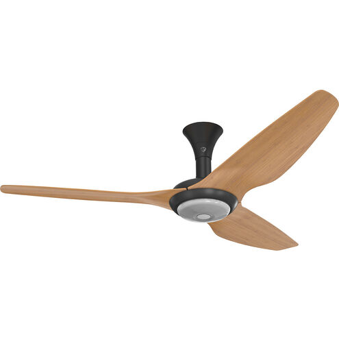 Haiku 60 inch Black with Caramel Bamboo Blades Ceiling Fan