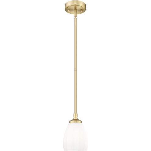 Oren 1 Light 5.5 inch Modern Gold Pendant Ceiling Light