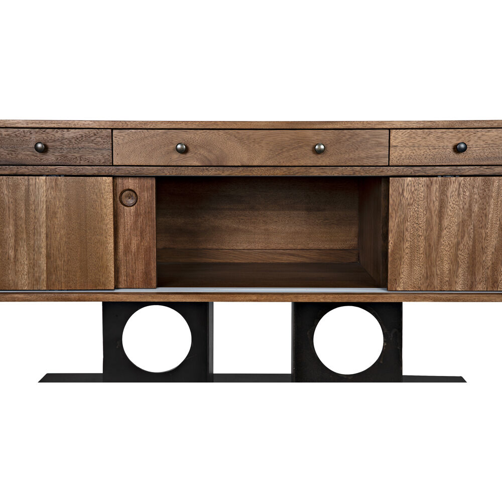 Wolf 82 X 23 inch Dark Walnut Sideboard