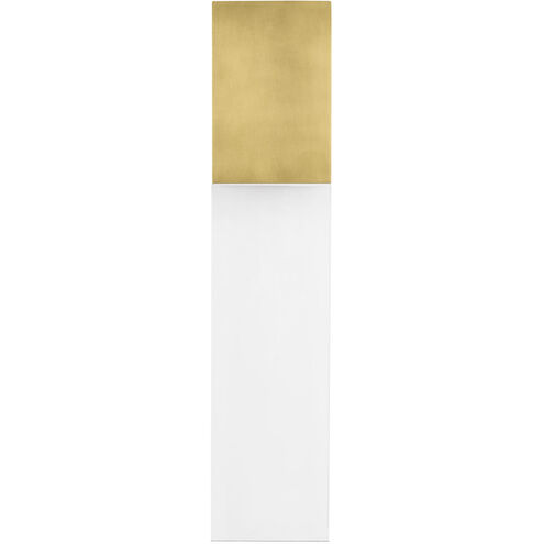 Kelly Wearstler Kulma LED 20.4 inch Natural Brass Outdoor Wall Light, Integrated LED