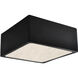 Radiance Collection LED 8.25 inch Hammered Pewter Flush-Mount Ceiling Light