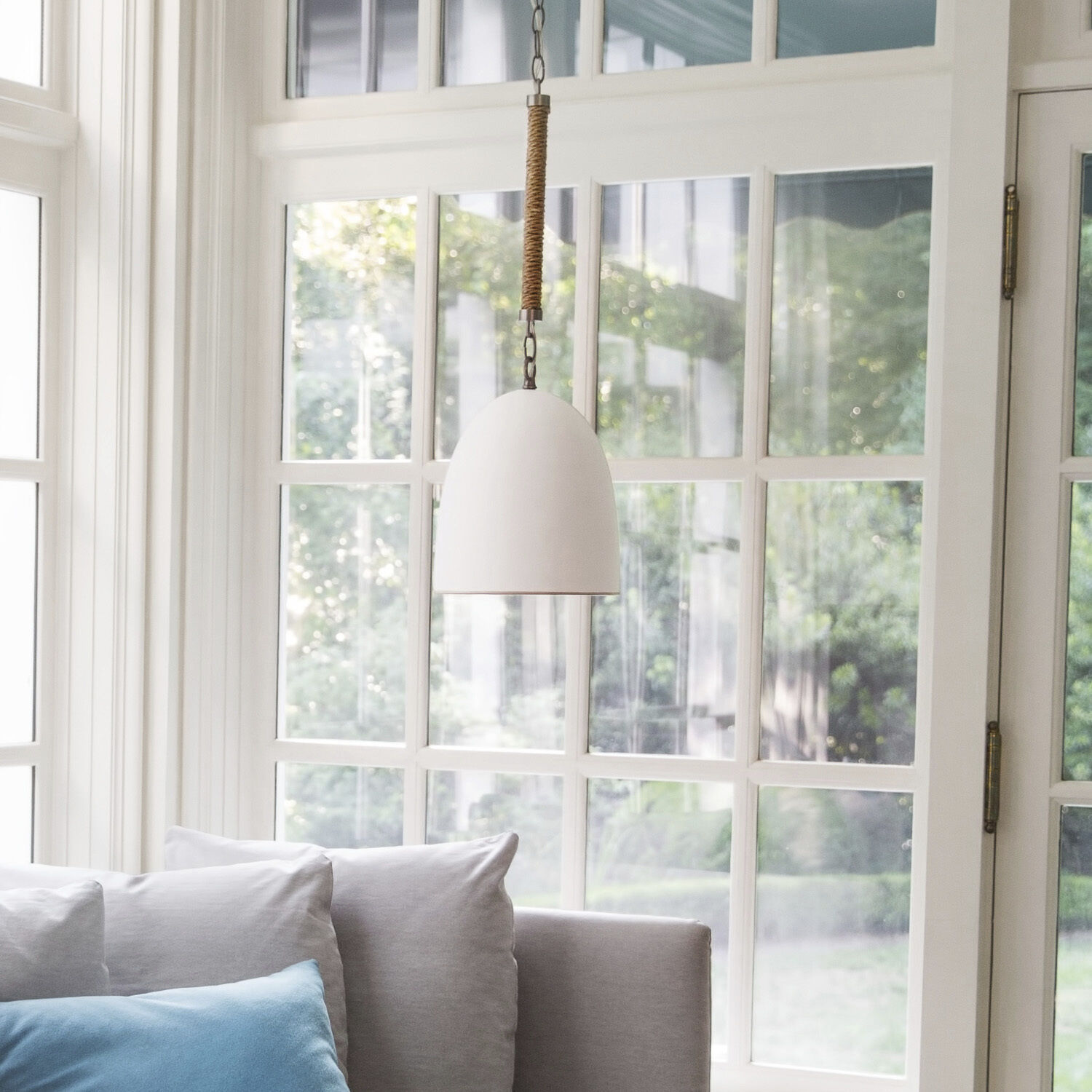 Nash 1 Light 10 inch Antique Nickel Indoor Pendant Ceiling Light