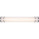 Madison LED 36.75 inch Brushed Nickel Vanity Light Wall Light