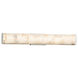 Alabaster Rocks 28.5 inch Polished Chrome Vanity Light Wall Light
