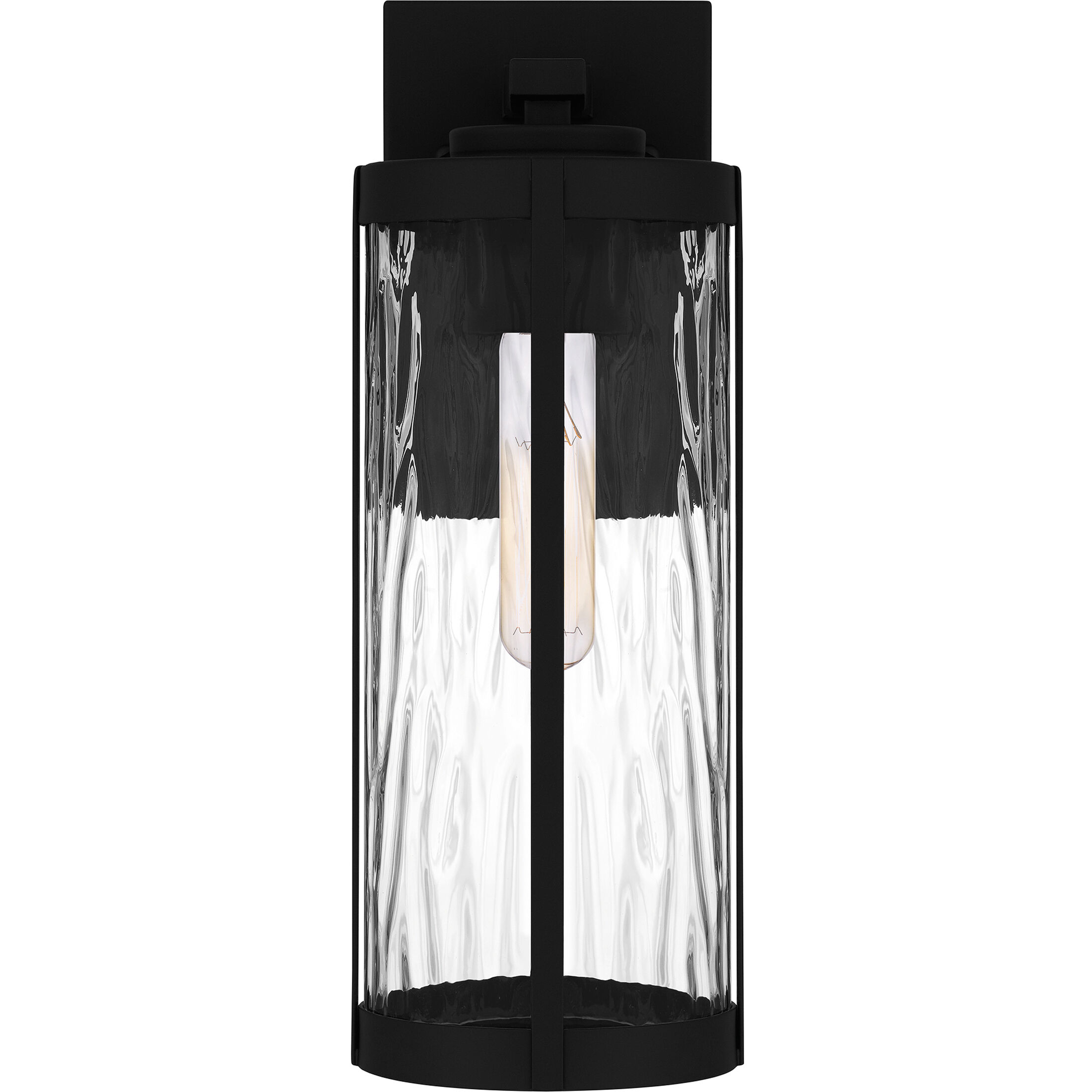 Culpo 1 Light 14 inch Matte Black Outdoor Wall Lantern