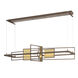 Summer LED 54.2 inch Ink and Modern Brass Pendant Ceiling Light