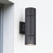 Taylin 2 Light 13 inch Black Outdoor Up/Down Light