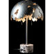 Pangea 23.1 inch 60.00 watt Sterling Table Lamp Portable Light in Lilac Marble, Dome
