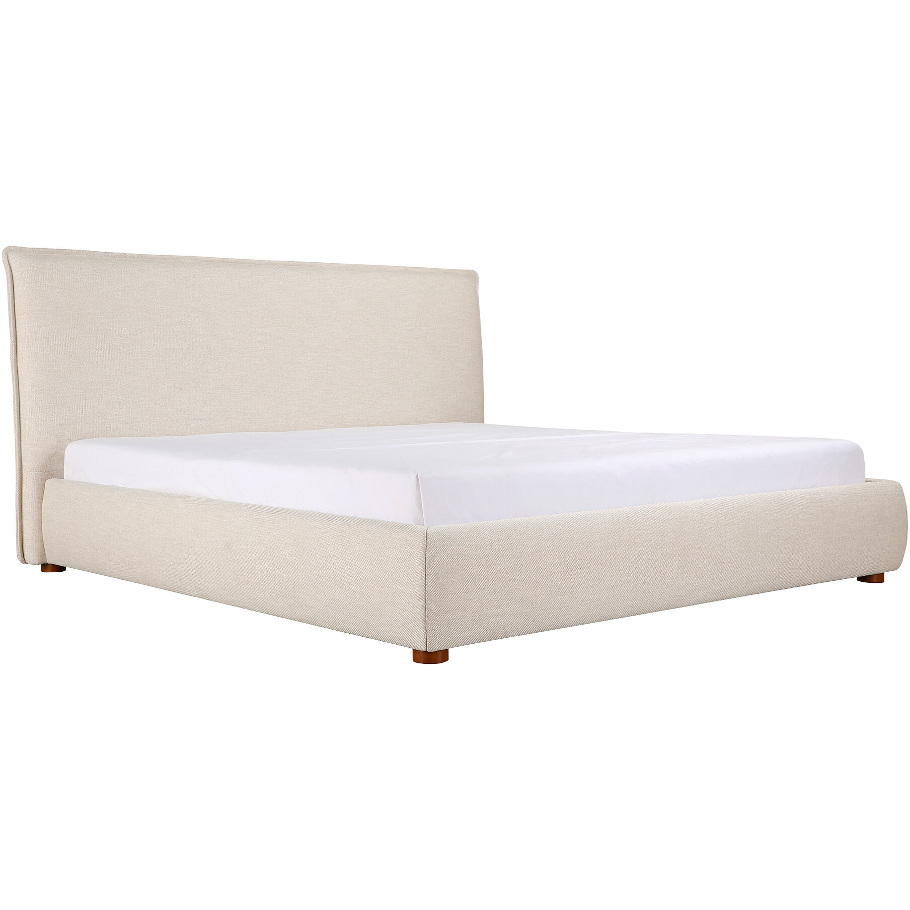 Luzon Wheat Bed in Beige, King