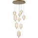 Canada LED 24 inch Brass Chandelier Ceiling Light