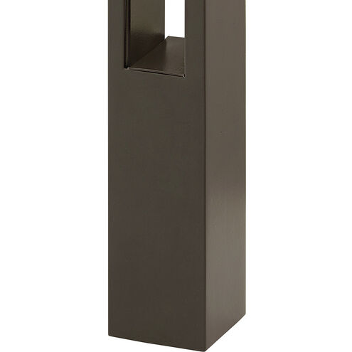 Atlantis 12v 4.00 watt Bronze Landscape Path Bollard, Square