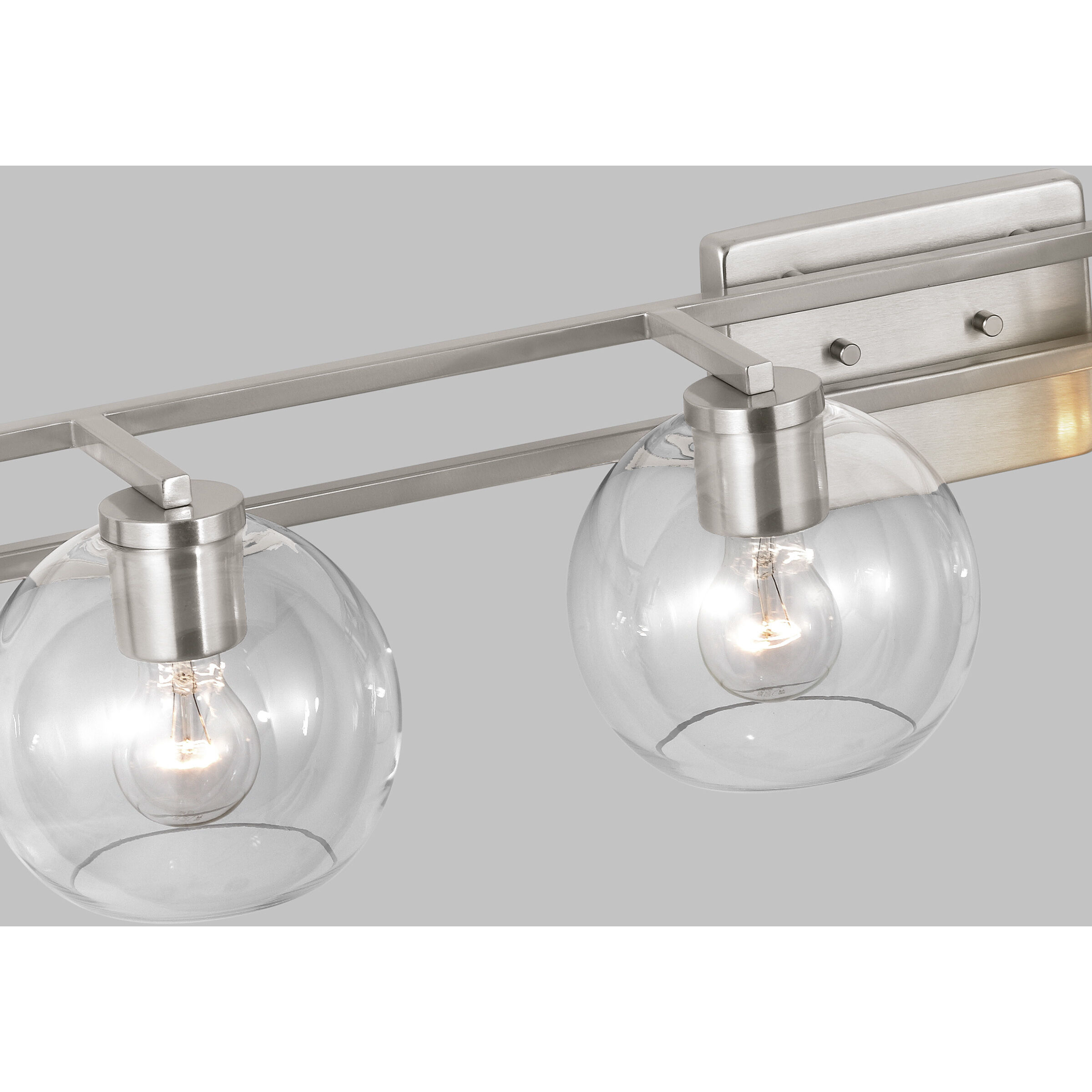 Codyn 4 Light 40 inch Brushed Nickel Bath Vanity Wall Light