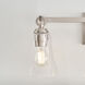 Sean Lavin Monterro 3 Light 21.75 inch Satin Nickel Vanity Light Wall Light