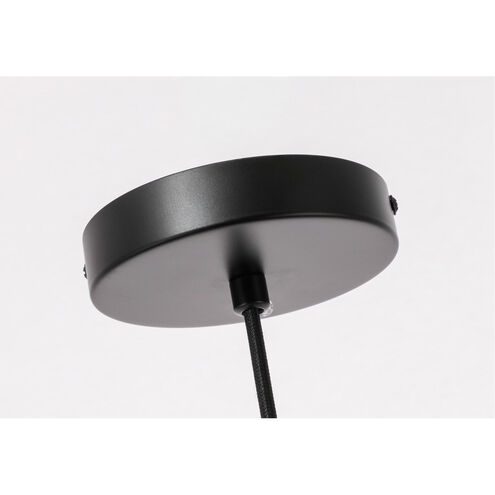 Pittsfield 1 Light 12 inch Black Pendant Ceiling Light