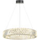 Alya LED 23.62 inch Polished Nickel Chandelier Ceiling Light