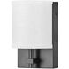 Galerie Avenue LED 6 inch Black ADA Indoor Wall Sconce Wall Light