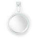 Wildwood 25 X 17 inch Matte White/Clear/Beveled Wall Mirror