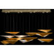 Volo 8 Light 58 inch Gold Pendant Ceiling Light