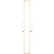 Javi LED 4.38 inch Chrome Vanity Light Wall Light
