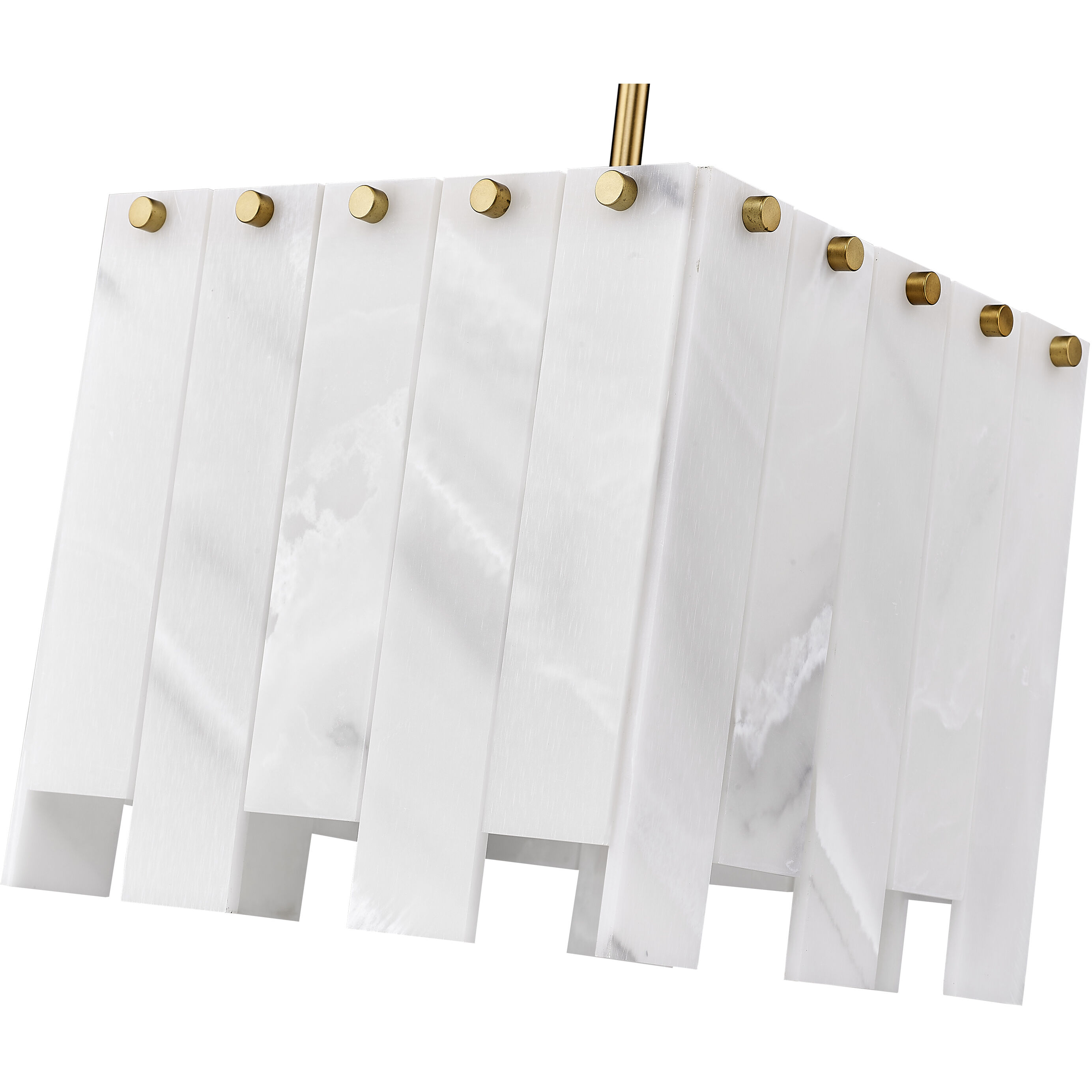 Viviana 1 Light 11.5 inch Rubbed Brass Pendant Ceiling Light