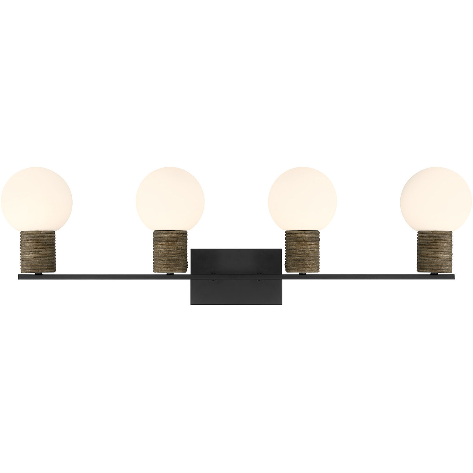 Jarrell 4 Light 33.50 inch Bathroom Vanity Light