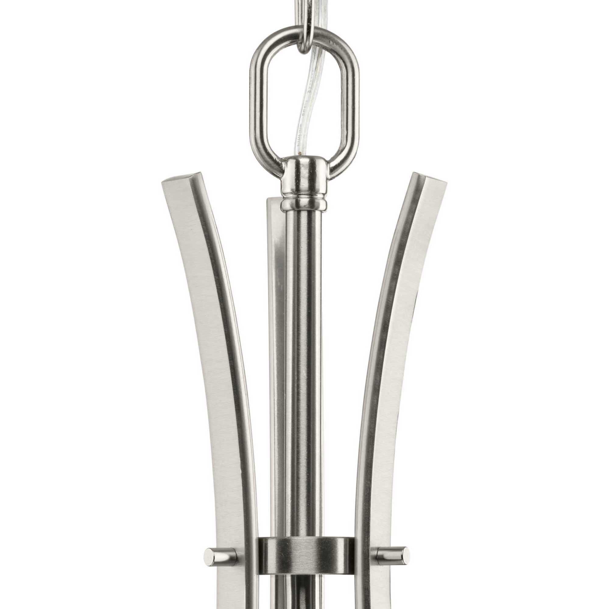 Wisten 1 Light Brushed Nickel Pendant Ceiling Light