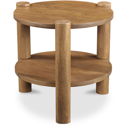 Olsen 22.5 X 21 inch Brown Accent Table