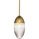 Whitworth 1 Light 7.75 inch Polished Brass Pendant Ceiling Light, Large