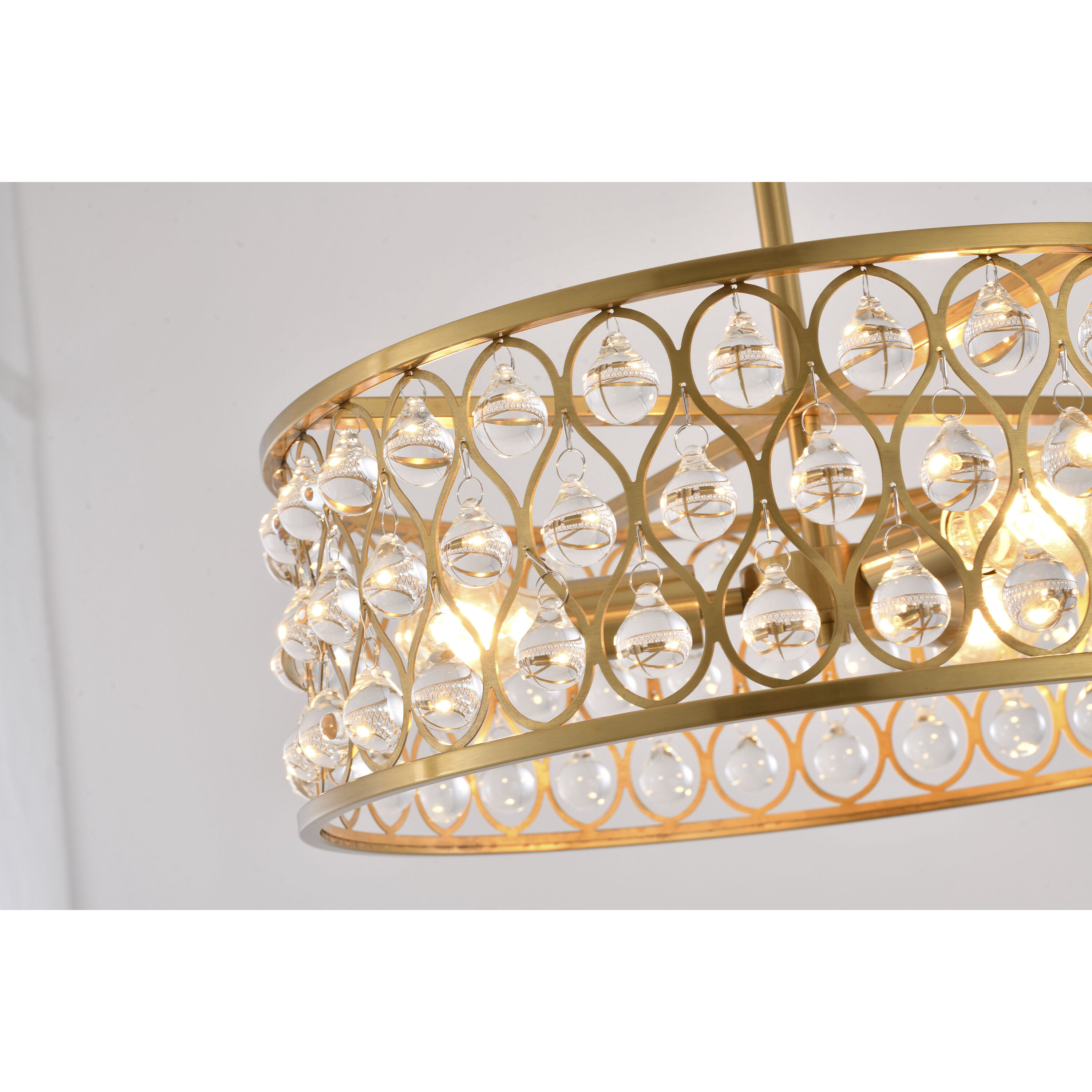 Canada 3 Light 19.7 inch Gold Chandelier Ceiling Light