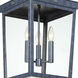 Belmont 3 Light 12 inch Graphite Outdoor Pendant
