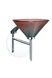 Kona LED 6 inch Chrome Mini Sconce Wall Light in Bi-color Glass