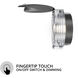 Ames LED 2.75 inch Brushed Nickel ADA Reading Light Wall Light, dweLED