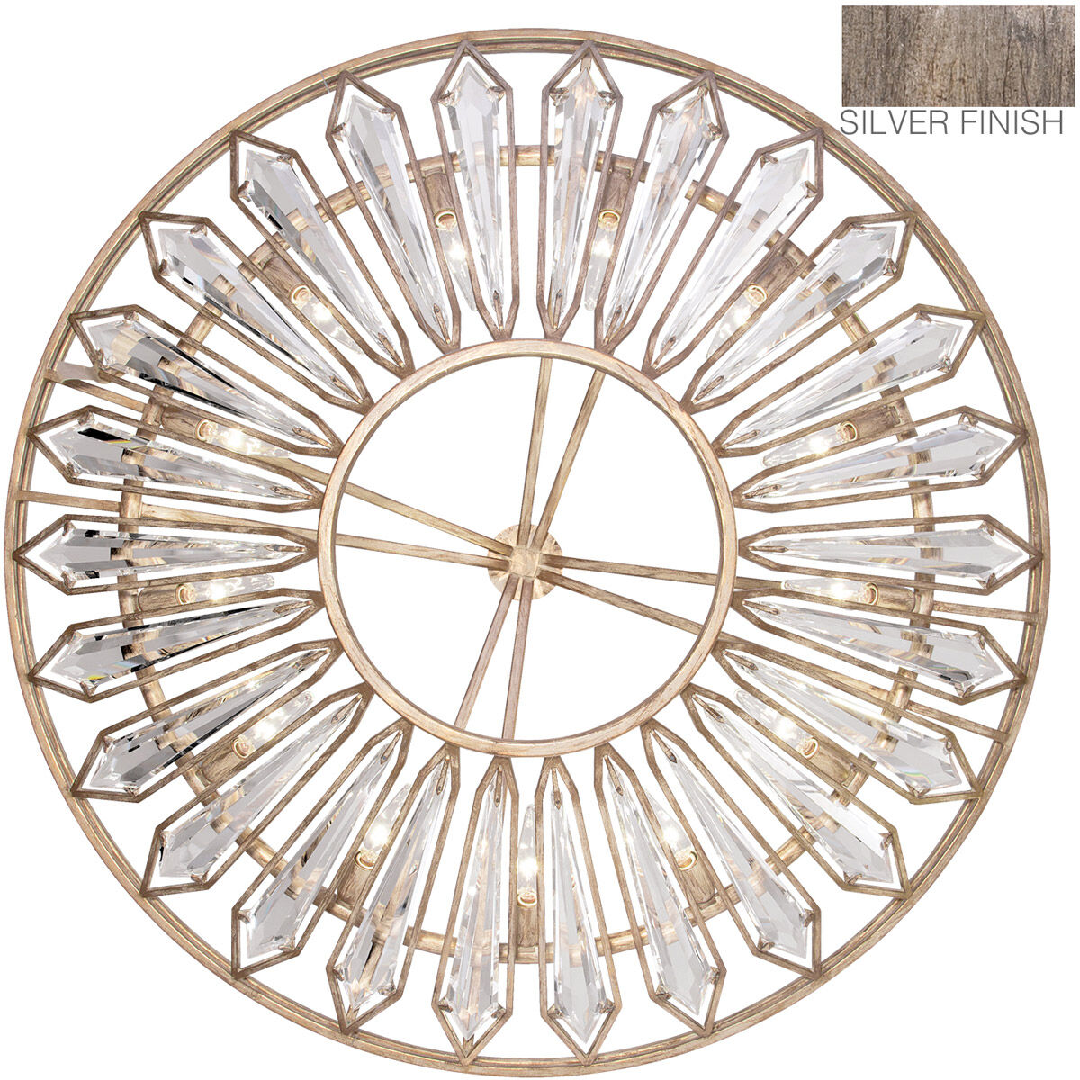 Westminster 13 Light 38 inch Silver Pendant Ceiling Light