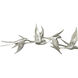 Flock German Silver Dimensional Wall Art