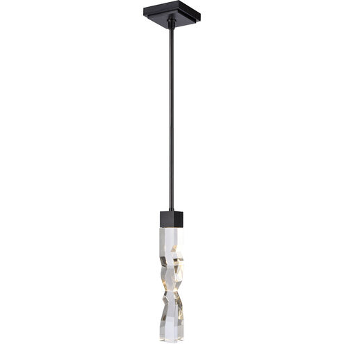 Mamadim 1 Light 5.13 inch Satin Brushed Black Mini Pendant Ceiling Light