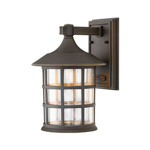 Freeport LED 12 inch Oil Rubbed Bronze Outdoor Wall Lantern, Medium