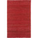 Tropics 132 X 96 inch Burnt Orange Rug