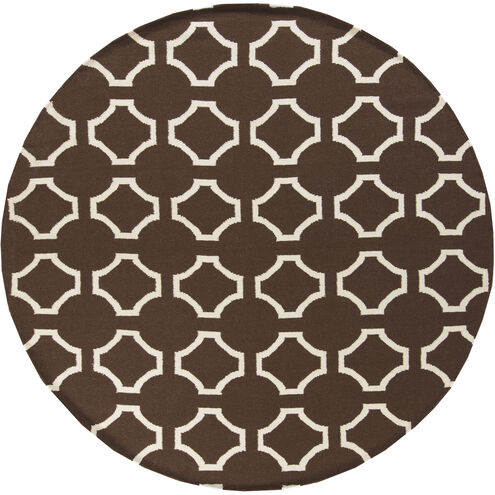 Fallon 96 X 96 inch Dark Brown, Beige Rug