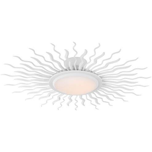 Suzanne Kasler Re LED 30.5 inch Matte White Semi-Flush Mount Ceiling Light