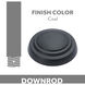 Aire Coal Outdoor Down Rod in 3.5