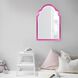 Sultan 36 X 24 inch Glossy Hot Pink Wall Mirror